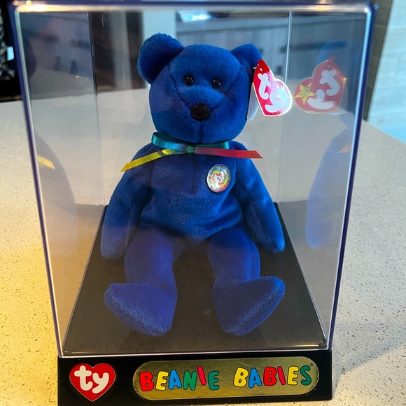 Ty Other - RARE!! Clubby Beanie Baby 1998 Version Mint Condition, in Collector’s Box!
